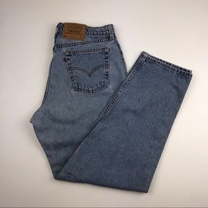 Vintage Levi’s 560 High Waist wedgie fit Jeans